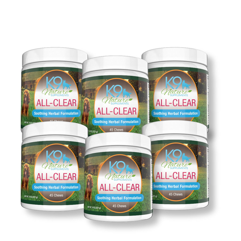 ALL-CLEAR DOG ALLERGY SUPPLEMENT 6 Pack 25% OFF