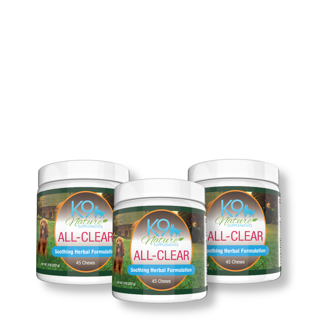 ALL-CLEAR DOG ALLERGY SUPPLEMENT 3 Pack 20% OFF