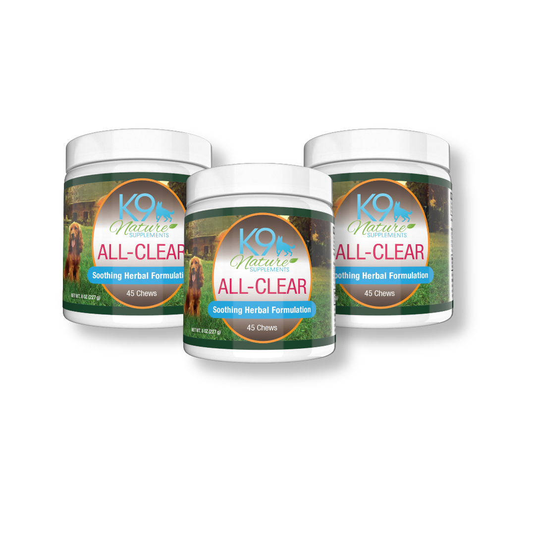 ALL-CLEAR DOG ALLERGY SUPPLEMENT 3 Pack 25% OFF