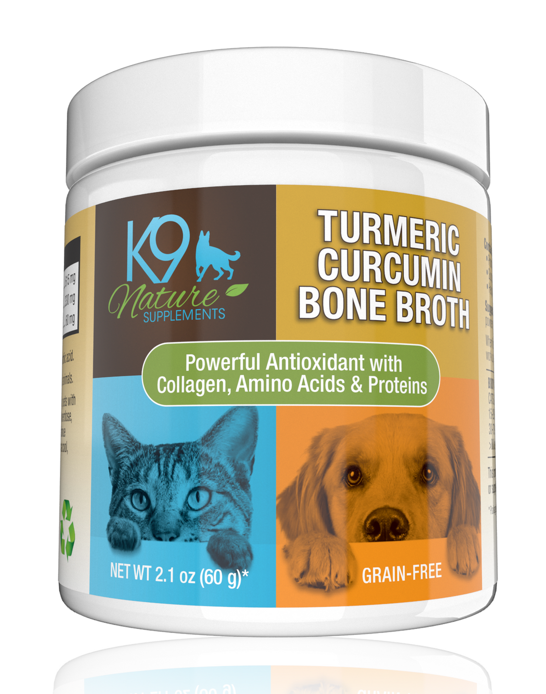 Turmeric Curcumin Bone-Broth for Pets
